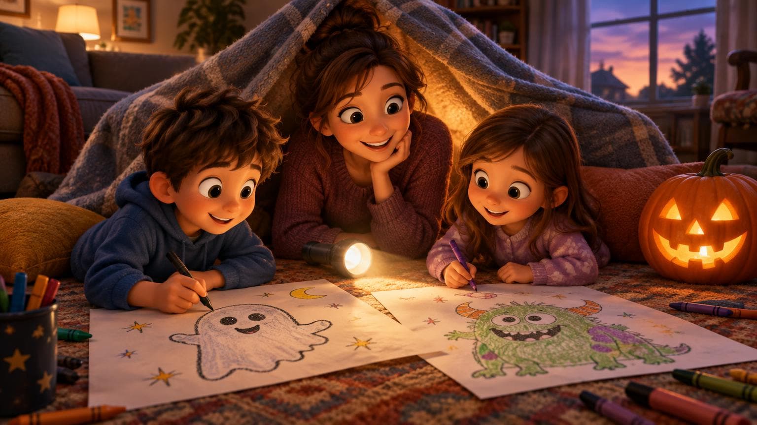 Scary story ideas for kids: 12 not-too-scary stories to write