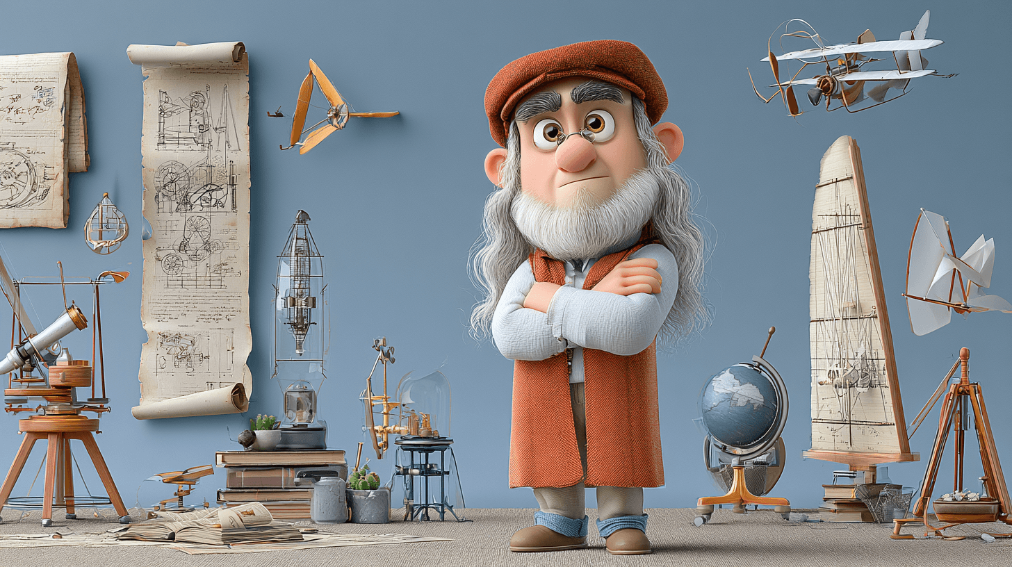 Interview Leonardo da Vinci, the GOAT of Inventors