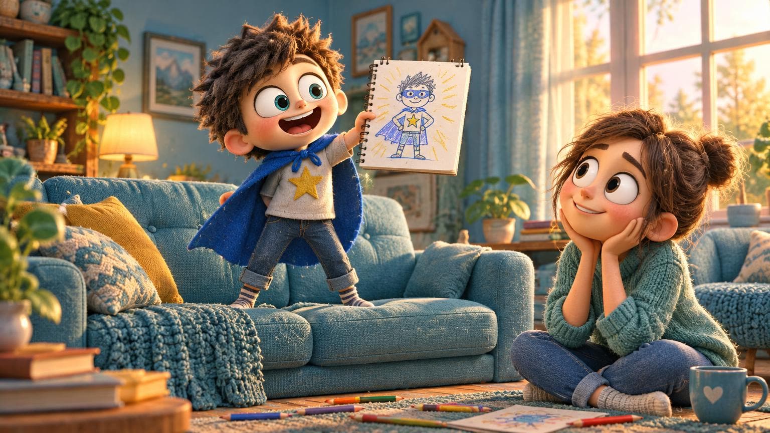 Superhero ideas for kids: 20 power-and-weakness pairs and a name builder