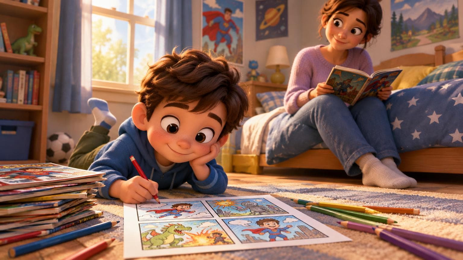 Are comic books good for kids?
