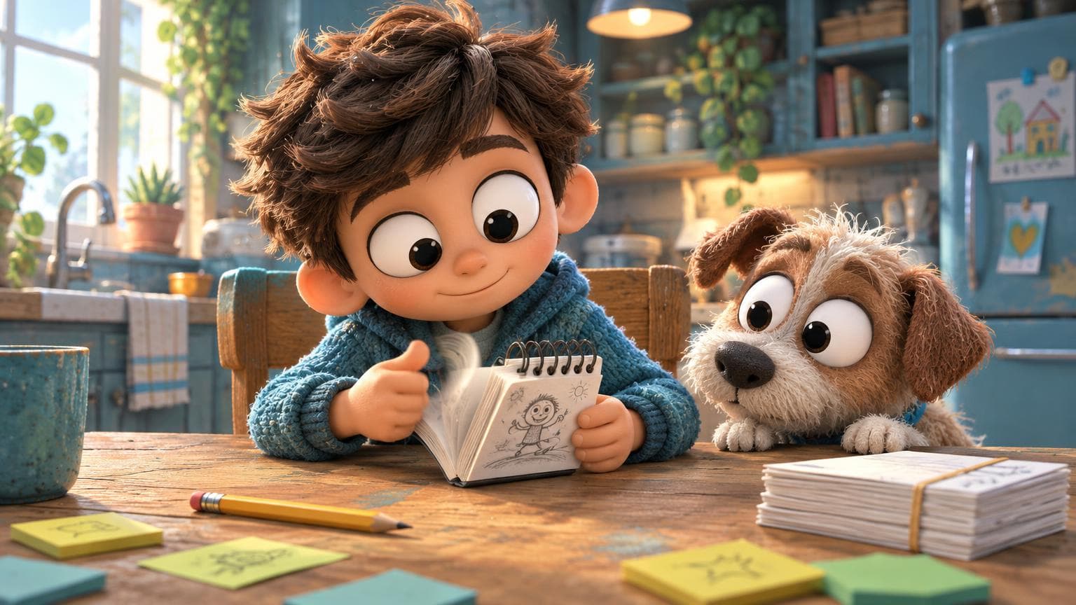 Flip book ideas for kids: 20 first flipbooks, from a bouncing ball to a growing flower