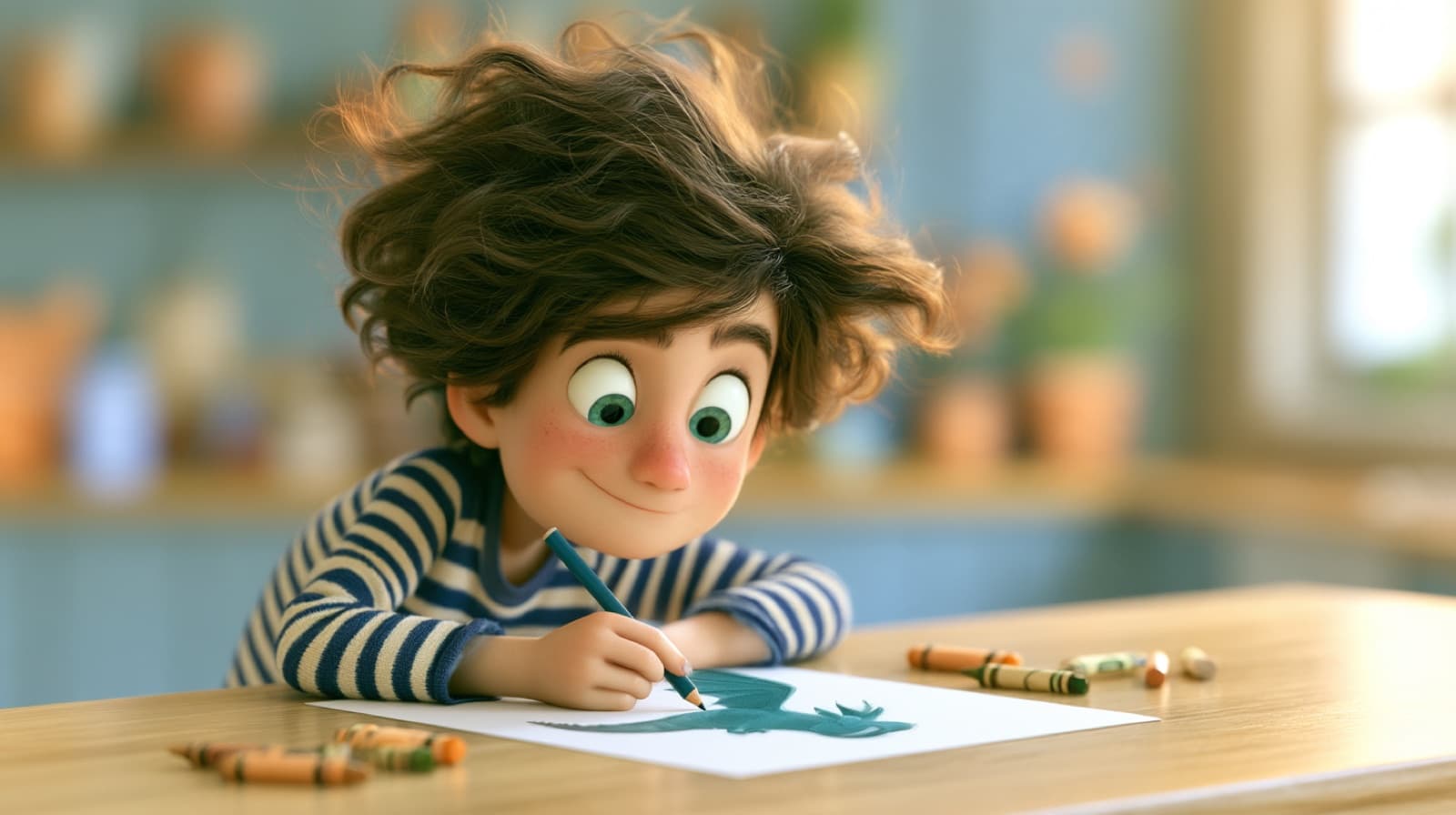 The benefits of drawing for kids: drawing is how they think